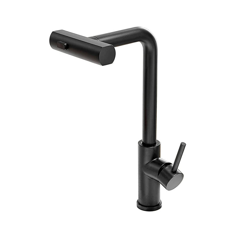 Grifo extraíble para lavabo con sensor de cascada y 3 modos