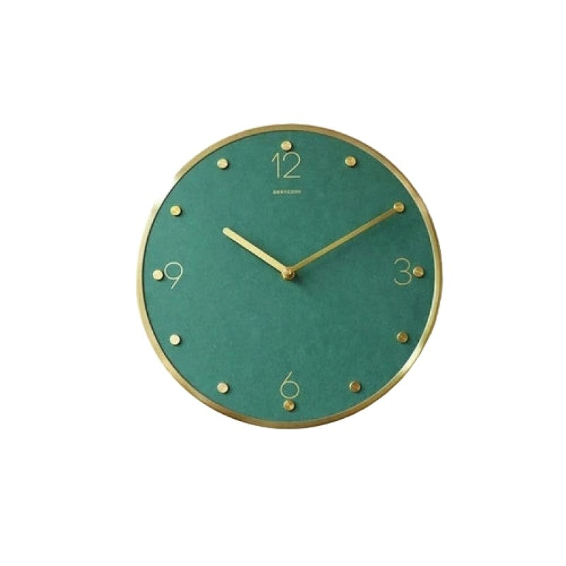 Reloj de pared Clásico Metálico Nórdico Vintage Metal Péndulo