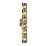 Lámpara de pared moderna de cristal de lujo larga