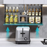 Touch Lift Wall Modern Kitchen Storage Organizer Cabinet