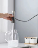 Grifo extraíble para lavabo con sensor de cascada y 3 modos