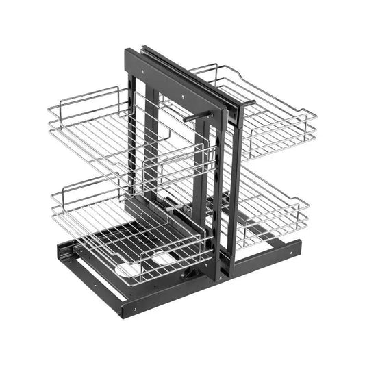 Tier Corner Pull Out Organizer 4 Shelf Kitchen Cabinet Organizer