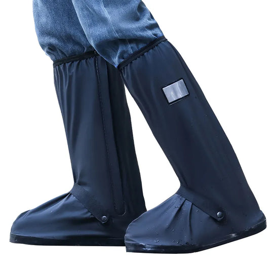Cubierta protectora impermeable de goma antideslizante para botas
