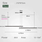 Lámpara colgante LED minimalista moderna nórdica