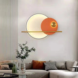 Lámpara de pared LED de metal moderna minimalista