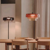 Lámparas colgantes de techo LED de cristal nórdico