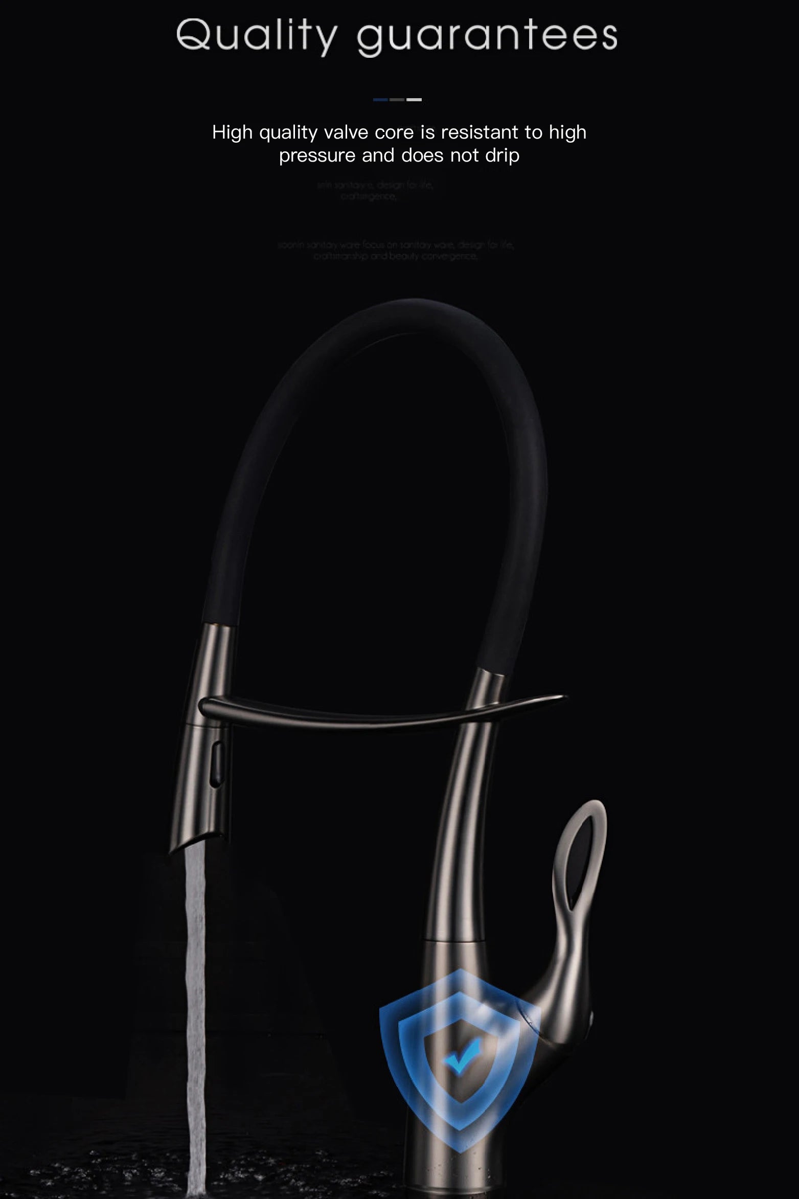 Grifo magnético para fregadero con interruptor táctil, control dual de agua fría y caliente