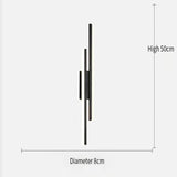 Lámpara de pared LED con escalones minimalistas modernos