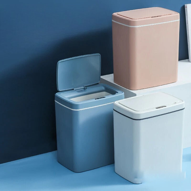 Bote de basura inteligente táctil eléctrico multifunción automático