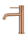 Monomando Lavabo Monza Oro Rosa Cepillado