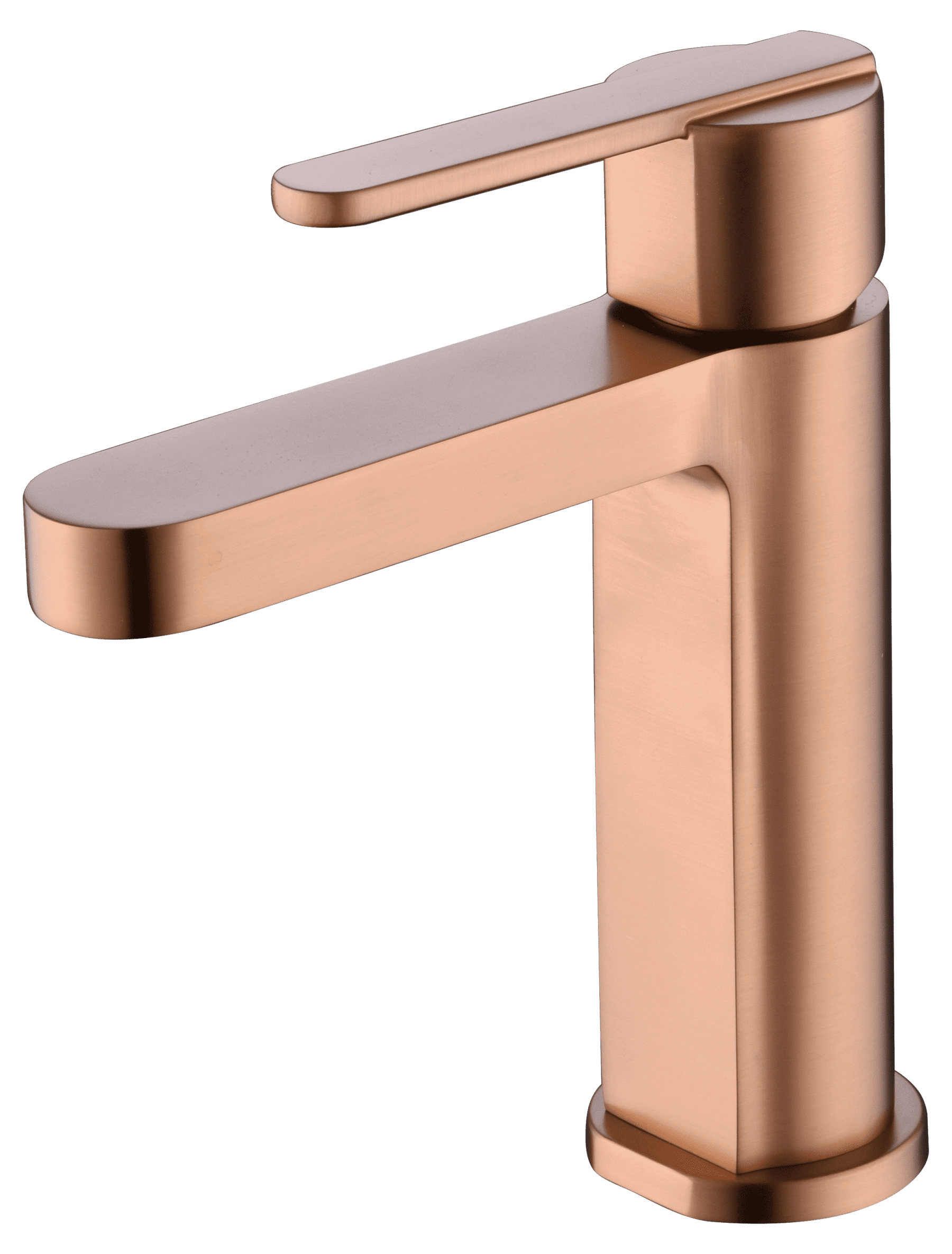 Monomando Lavabo Roma Oro Rosa Cepillado
