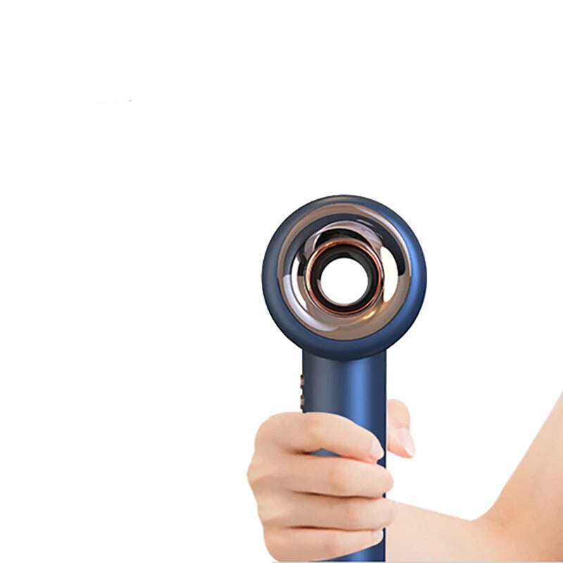 Secador de pelo eléctrico sin hojas con iones negativos