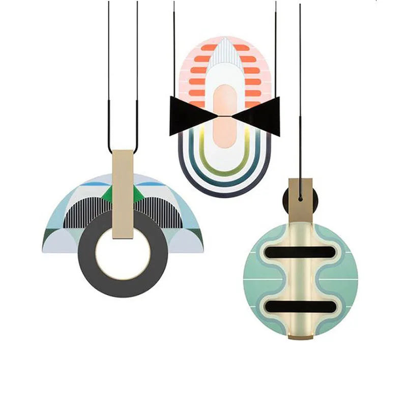 Lámpara colgante decorativa moderna Diseño de arte italiano