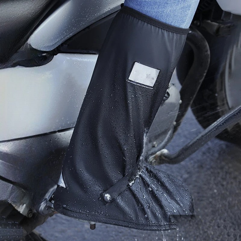 Cubierta protectora impermeable de goma antideslizante para botas