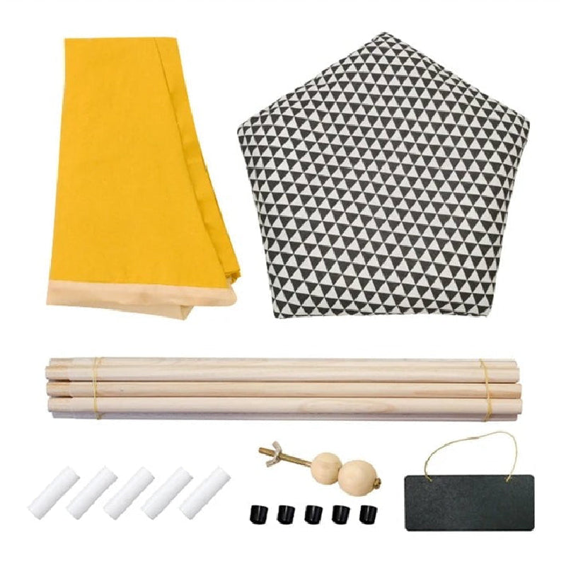 Tienda tipi para mascotas, casa portátil lavable con cojín