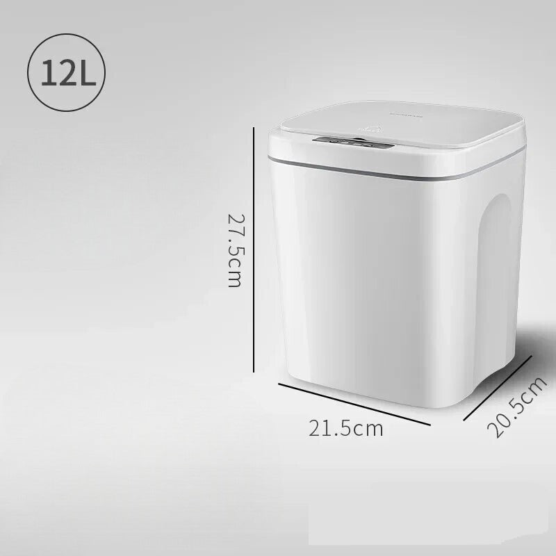 Bote de basura inteligente con sensor automático a prueba de agua