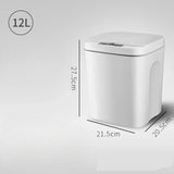 Bote de basura inteligente con sensor automático a prueba de agua
