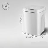 Bote de basura inteligente con sensor automático a prueba de agua