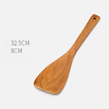 Utensilios de cocina, cucharas y palas de madera para el hogar.