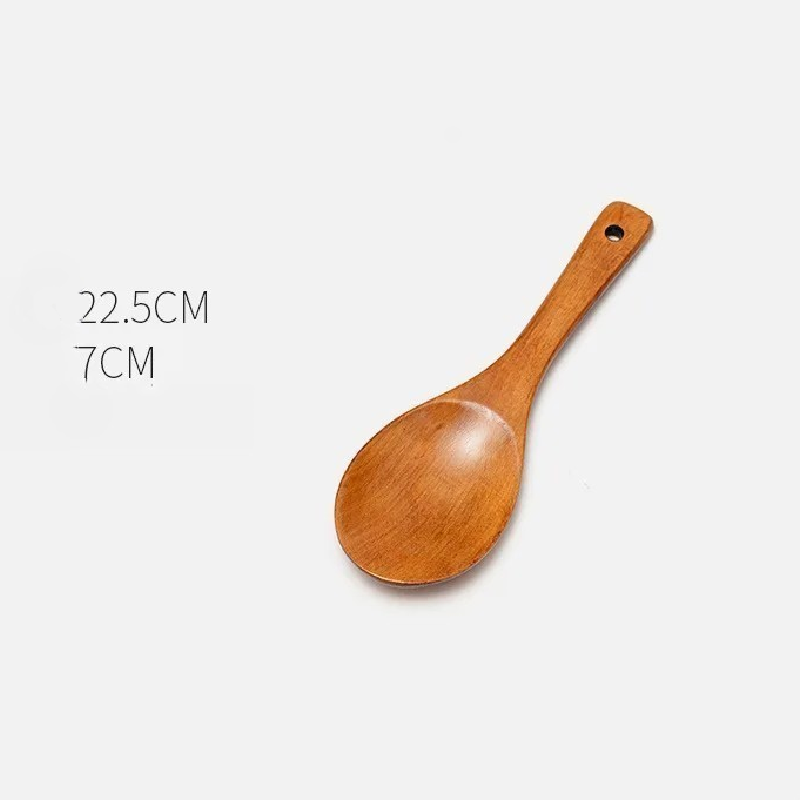 Utensilios de cocina, cucharas y palas de madera para el hogar.