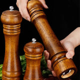 Molinillo de madera para sal, pimienta y especias Molinillo de cerámica