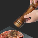 Juego de salero y molinillo de madera, utensilio de cocina