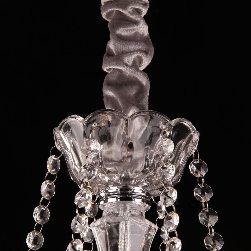 Lámpara de araña moderna Crystal K9