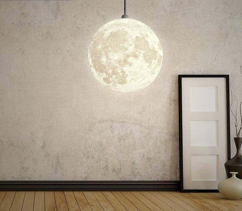 Full Moon 3D Hanging Lamp - Orniture™