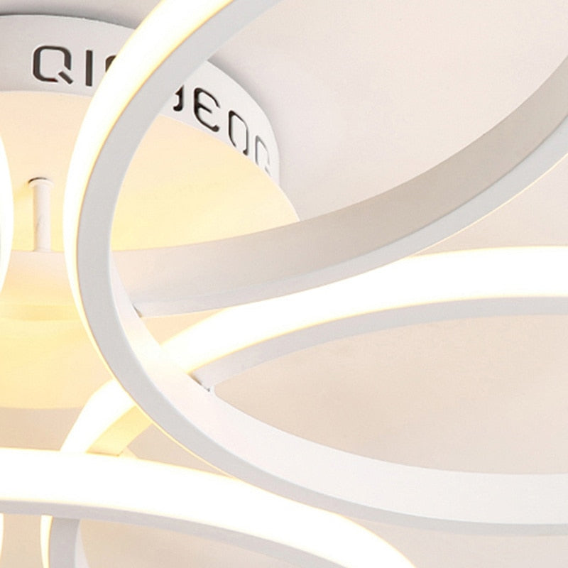 Modernas luces colgantes RemoteFlower Hanglamp