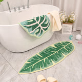 Alfombrilla de hojas de Monstera
