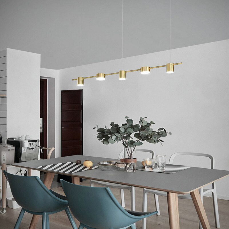 Araña de techo LED nórdica minimalista