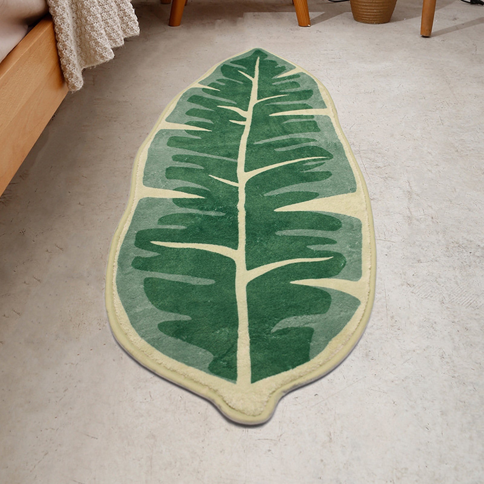 Alfombrilla de hojas de Monstera