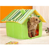 Linda y suave casa para mascotas.