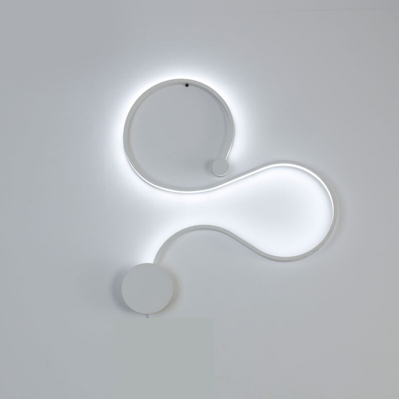 Lámpara de techo LED moderna montada en superficie RGB remota