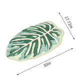 Alfombrilla de hojas de Monstera