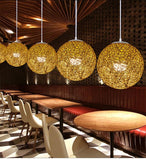 Vintage Wicker Pendant Lamp - Orniture™