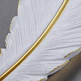 Lámpara de pared LED de luz de pluma creativa moderna nórdica