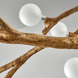Rama de árbol de araña LED retro nórdica