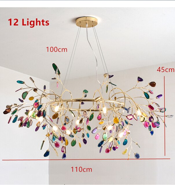 Candelabros de árbol LED modernos