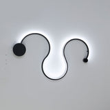Lámpara de techo LED moderna montada en superficie RGB remota