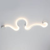Lámpara de techo LED moderna montada en superficie RGB remota