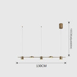 Araña de techo LED nórdica minimalista