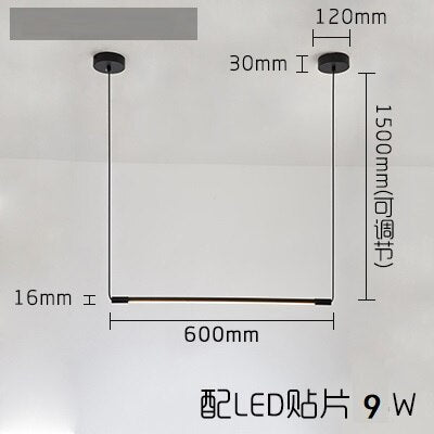 Lámpara de pared moderna minimalista nórdica remota