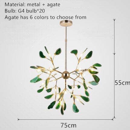 Candelabros de árbol LED modernos