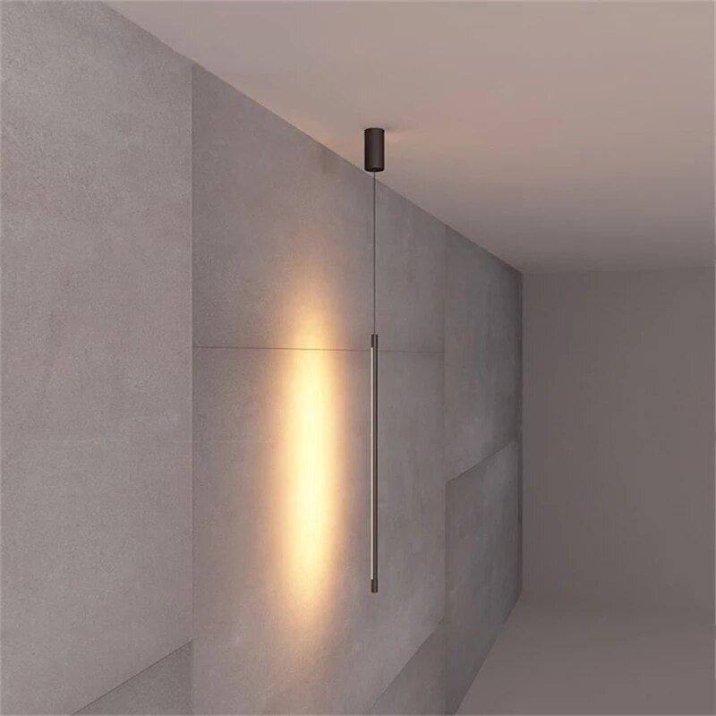 Luces colgantes LED nórdicas Lámpara moderna RGB