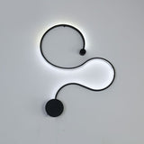Lámpara de techo LED moderna montada en superficie RGB remota