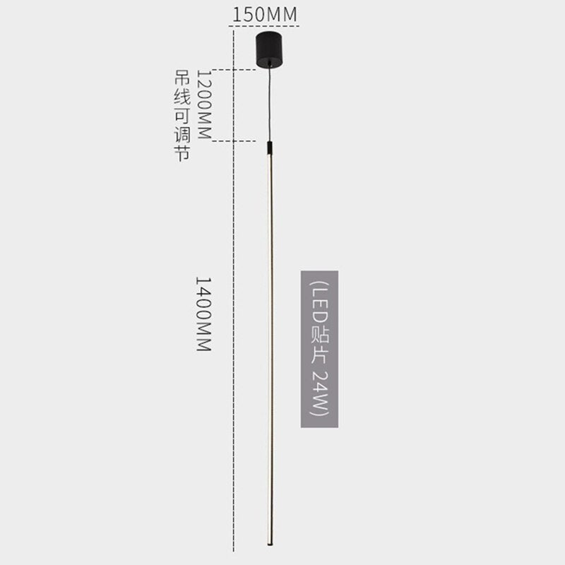 Lámpara de pared moderna minimalista nórdica remota