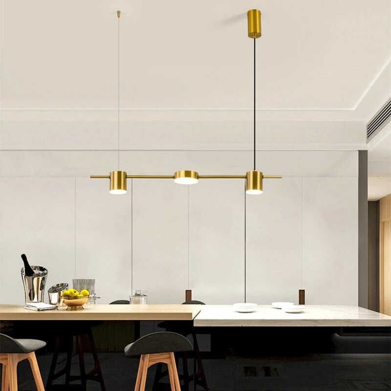 Araña de techo LED nórdica minimalista