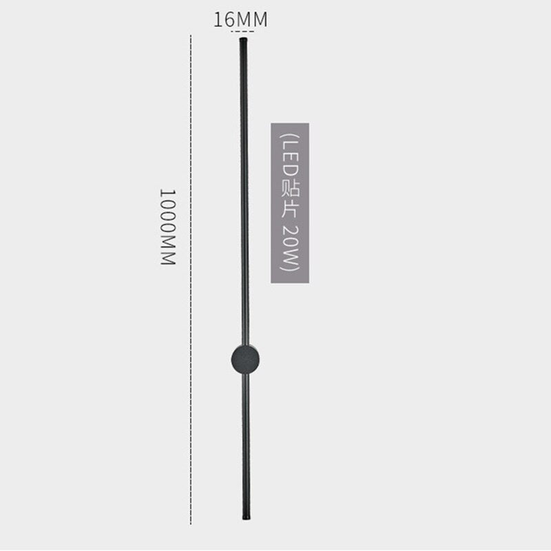 Lámpara de pared moderna minimalista nórdica remota