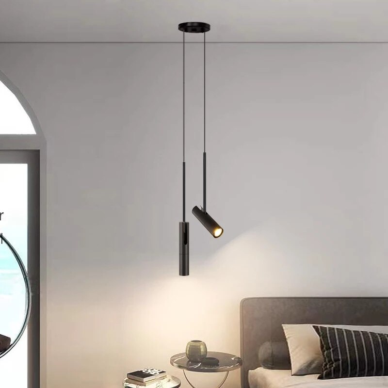 Lámpara colgante nórdica LED orientable